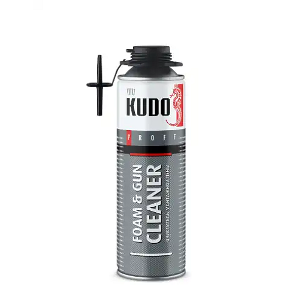 KUDO KUPP06C очиститель монтажной пены foam&gun cleaner 650 мл\