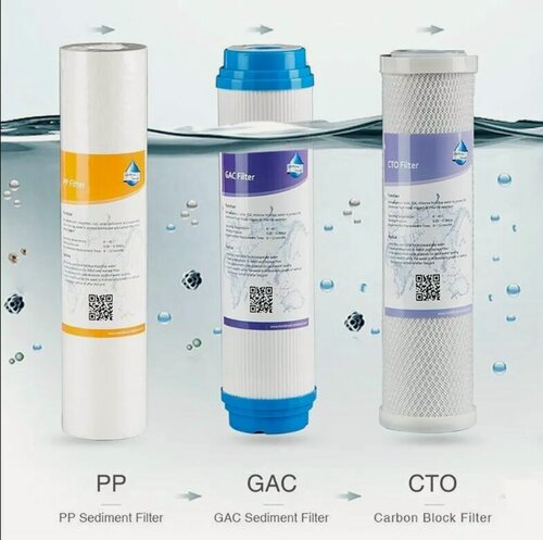 Изображение товара Тройной набор картриджей для систем очистки воды (жесткость) - PRO