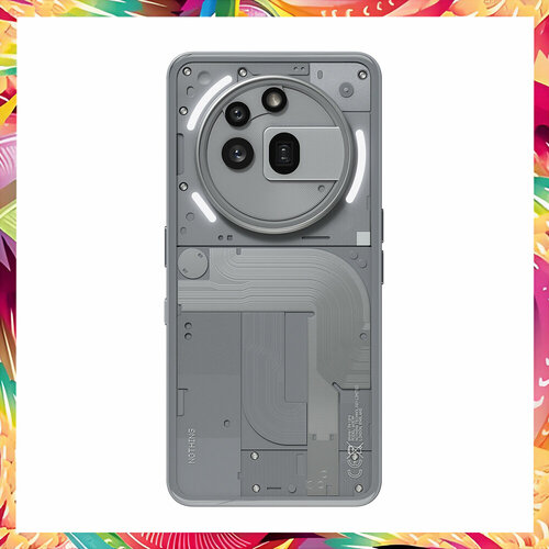 Смартфон Nothing phone 3a Pro 12256 ГБ 50MP Samsung front camera Global 5000 mAh 677 120Hz AMOLED дисплей серый 99999₽