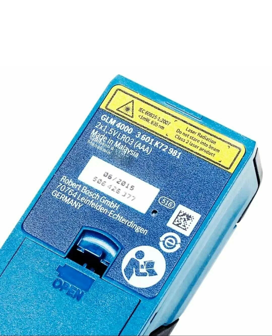 Дальномер Bosch GLM 40 40 м 601072900 - фото №9