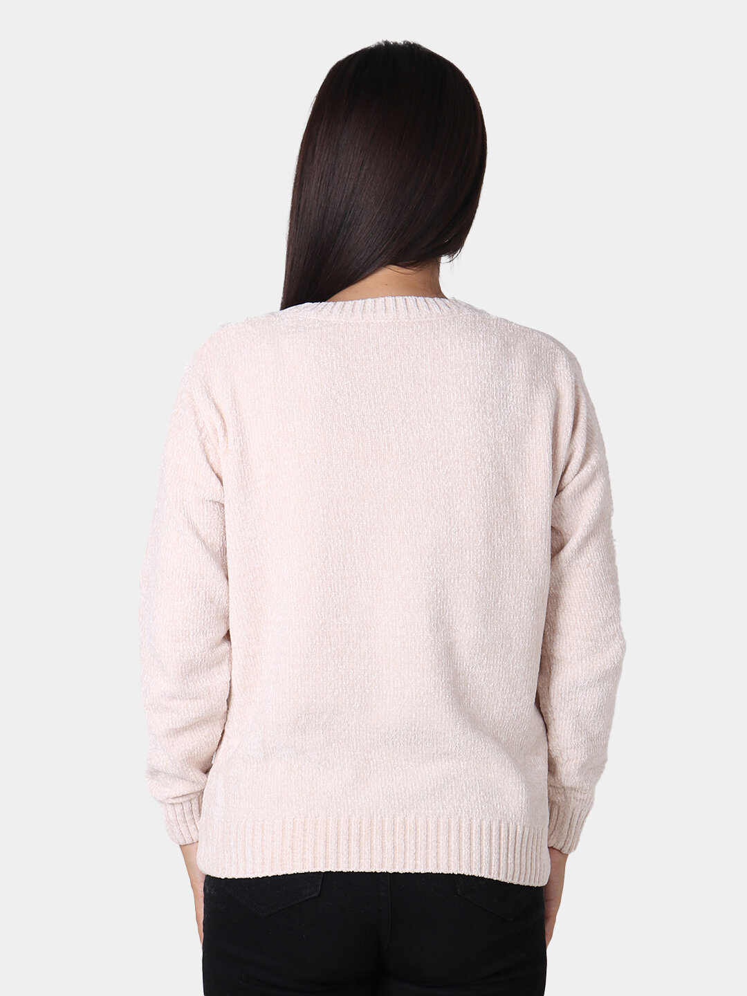 Свитер размер One Size, , кремовый — фото 1