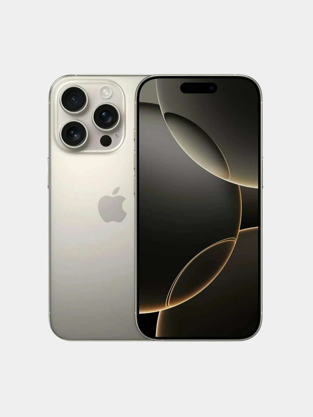Смартфон Apple iPhone 16 Pro, 256ГБ, 1 Sim+Esim, чехол в подарок, Natural — фото 1