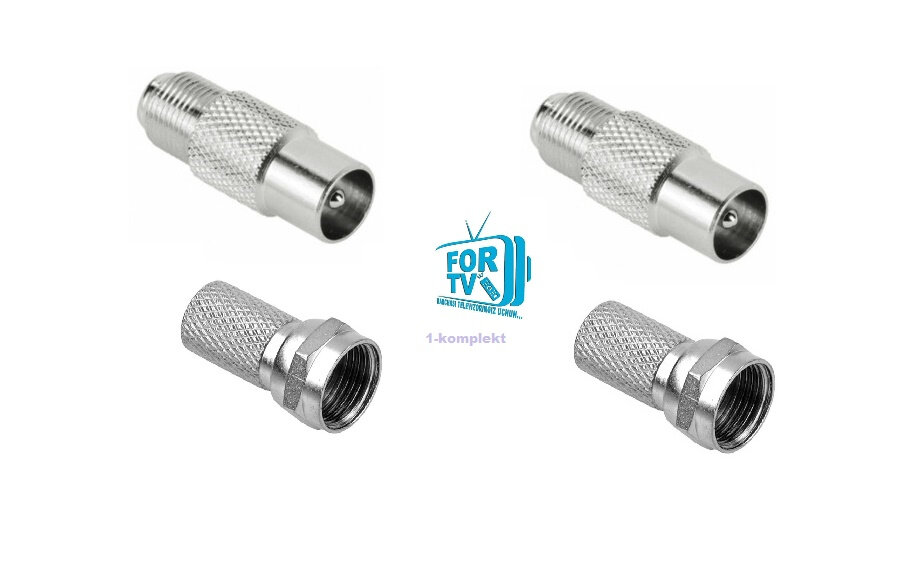 Разъемы для ТВ и антенн, штекеры для кабелей — фото 1