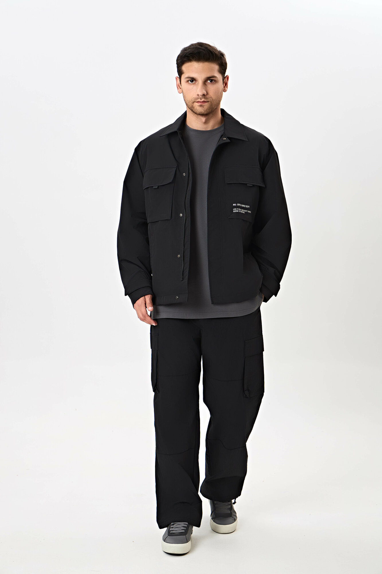 Ветровка TERRA PRO, размер XL, black