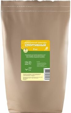 Семена газона Волжский сад Спортивный 3кг