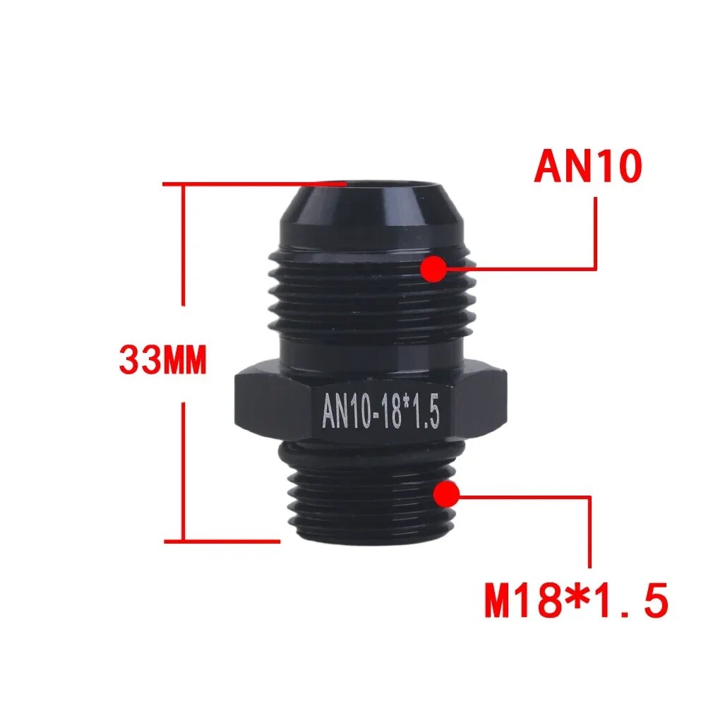 AN10-M18x1.5 прямой фитинг