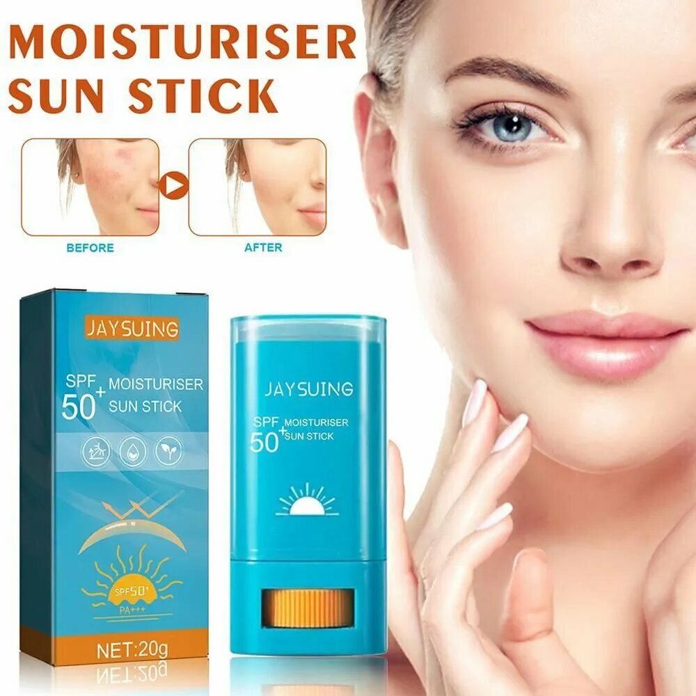 JAYSUING Солнцезащитный крем-стик для лица и тела SPF 50,20g