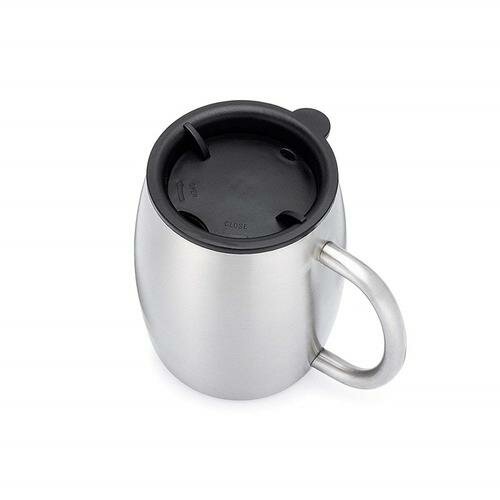 14oz Bpa Бесплатная двухстенная нержавеющая сталь молочный чай пиво кружка креативное ведро кофейная чашка с ручкой дорожный стакан