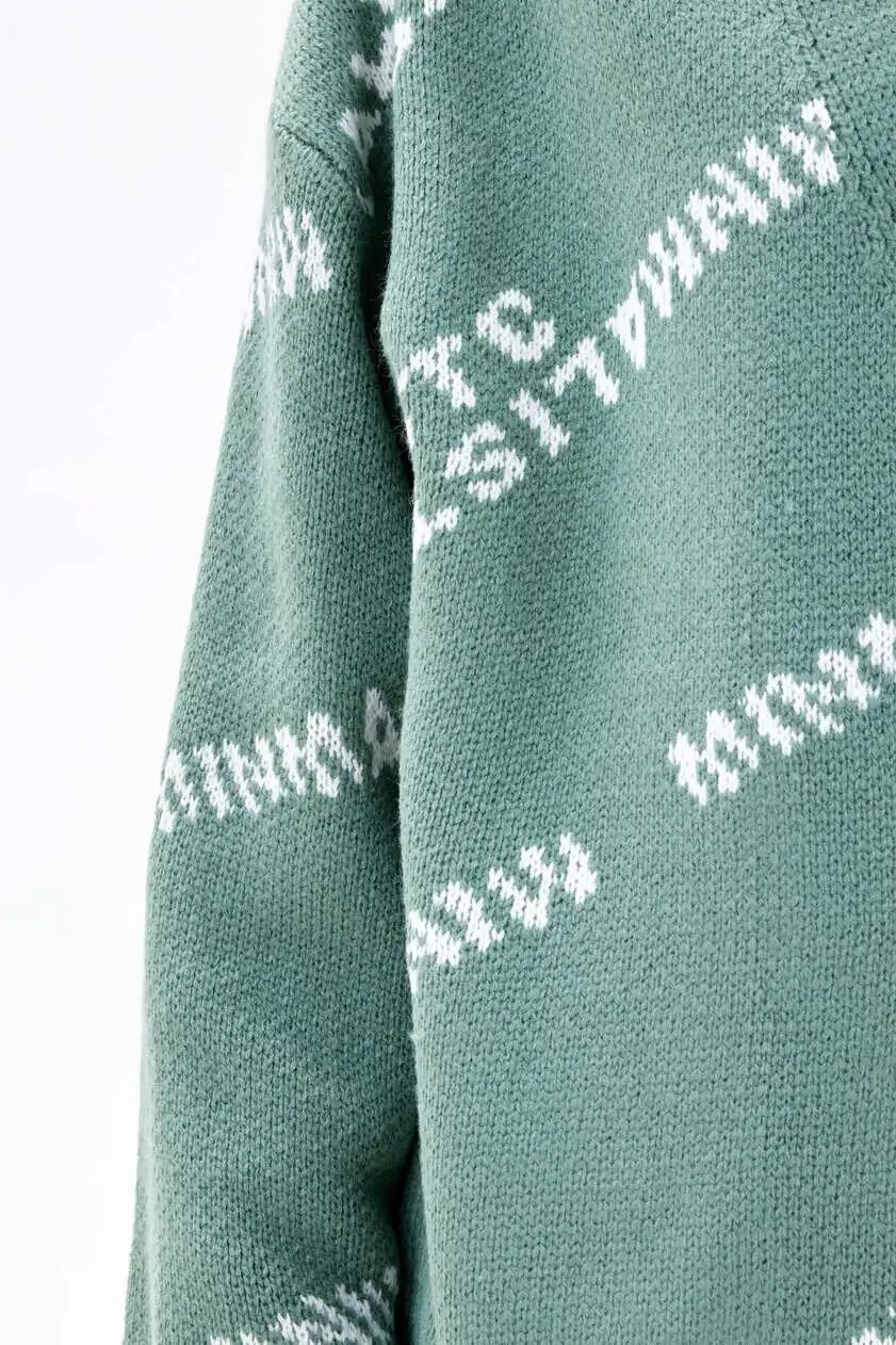 Кардиган Selfie, размер L, зелёный — фото 1