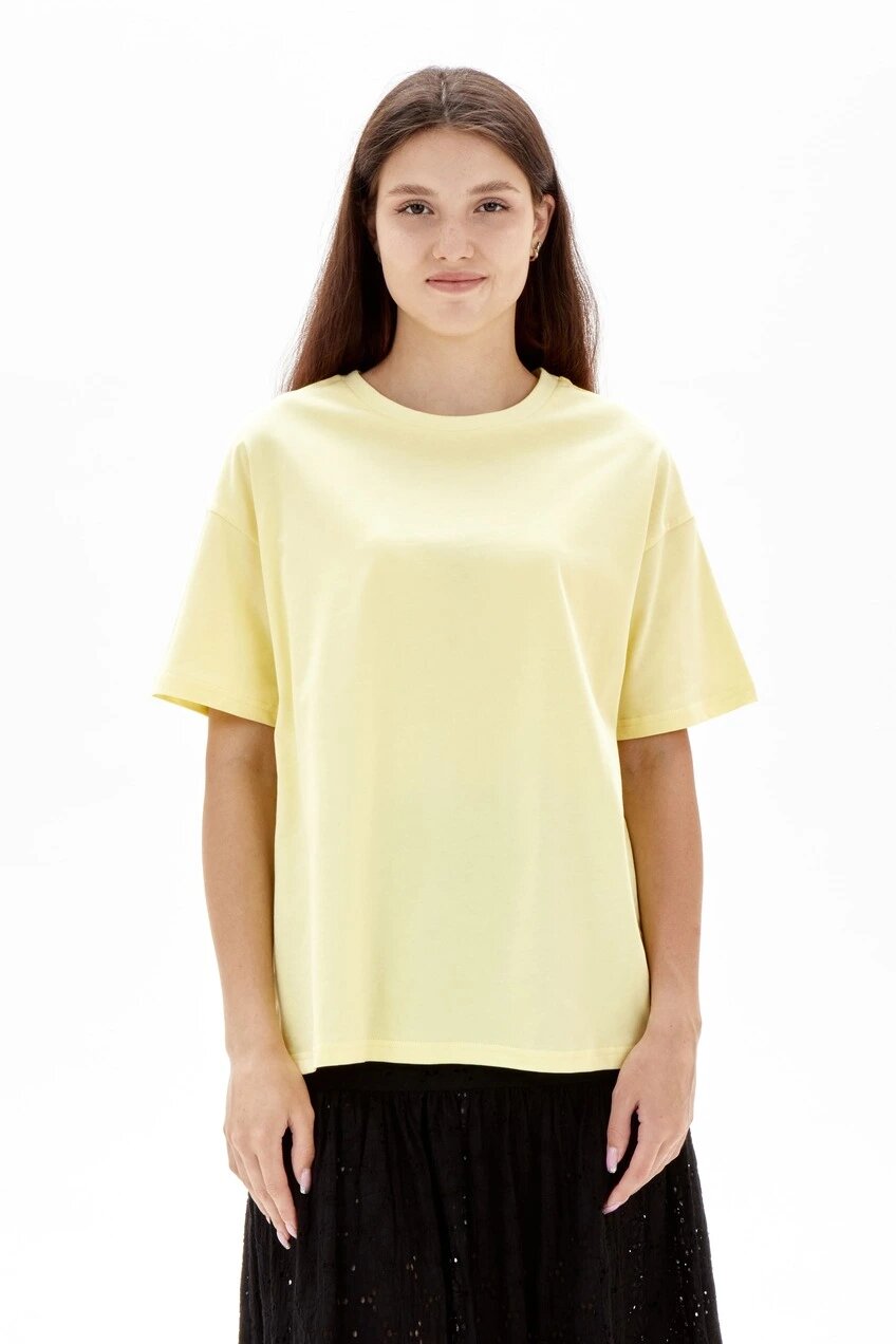 Футболка Selfie, размер S, желтый — фото 1