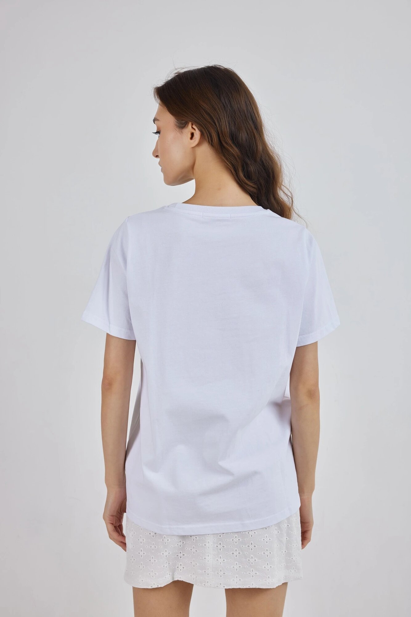 Футболка Selfie, размер M, белый — фото 1