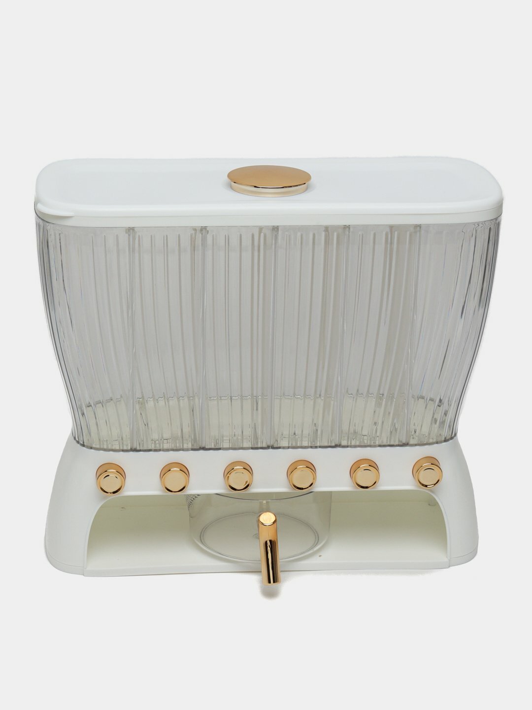 Контейнер-диспенсер для хранения круп, с дозатором, 6 отсеков — фото 1