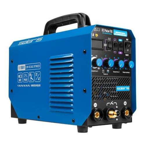 Инверторный аппарат SOLARIS TIG-200P аргонодуговая сварка регулировка тока 29130₽