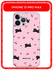 Чехол на Apple iPhone 13 Pro Max / Айфон 13 Про Макс с принтом cherry cat