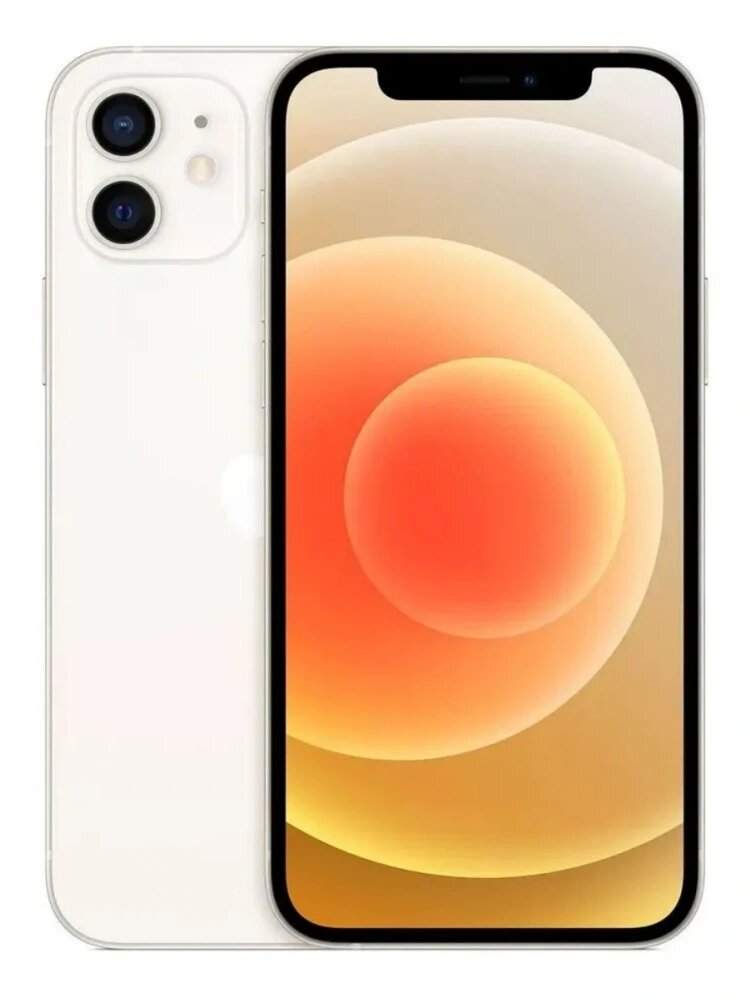 Смартфон Apple iPhone 12，белый，4 ГБ/128 ГБ