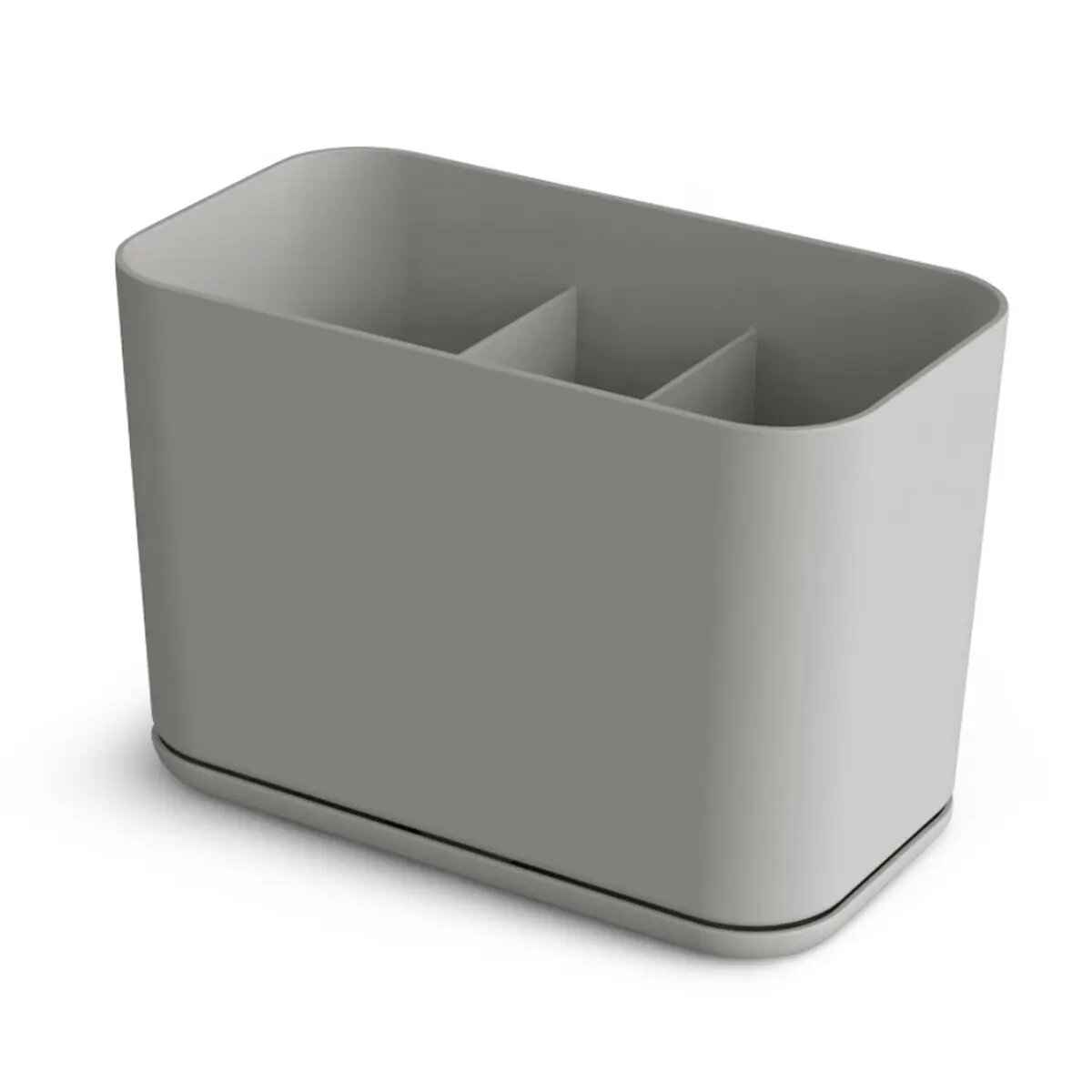 Сушилка для столовых приборов 'Смарт' пыльно-серая пластик компактная