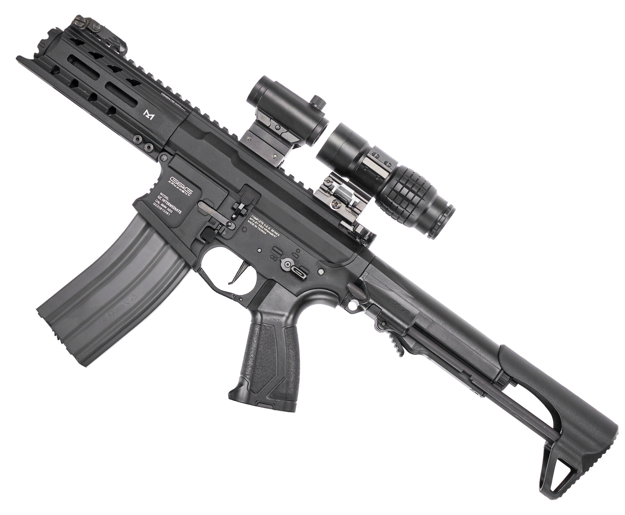 Страйкбольный автомат G&G ARP 556 2.0 (black, 6 мм, EGC-556-V02-BNB-NCM)