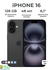 Смартфон Apple iPhone 16 128 ГБ, Dual: nano SIM + eSIM, черный