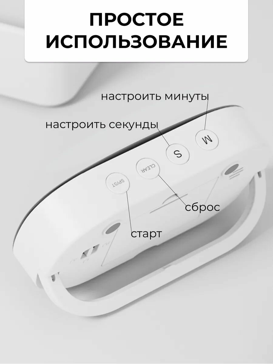 Картинки Электронный таймер кухонный, магнитный, на магните, удобный, современный, яркий