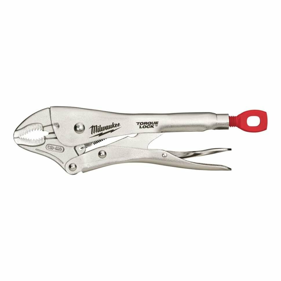 Ручной зажим Milwaukee 10” TORQUE LOCK закругленные губки NEW 4932471725