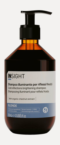 Изображение товара INSIGHT Blonde Шампунь для волос для поддержания холодных оттенков, 350 мл