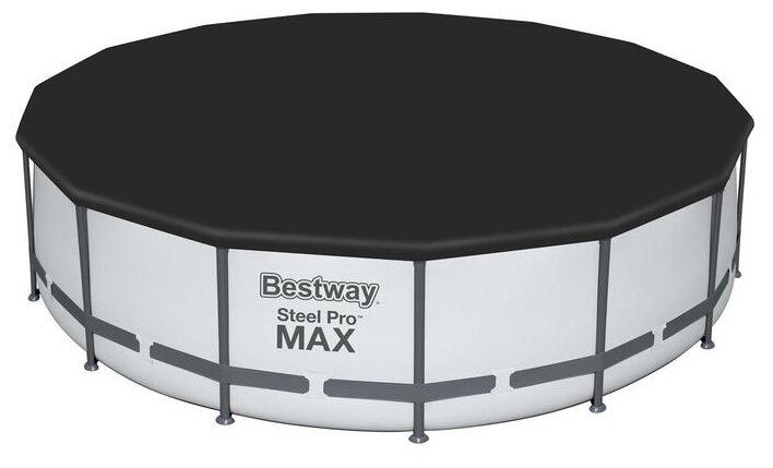 Тент для круглого каркасного или надувного бассейна Bestway диаметром 457 см