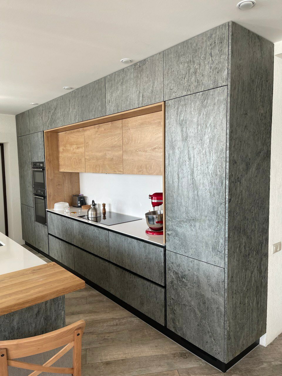 Каменный шпон Samplestone Ocean Green  сланец натуральный  стеновая панель влагостойкая  термостойкая  122x61 см  1 шт 