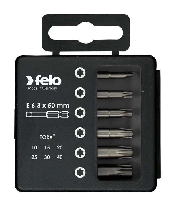 Felo Набор бит Tx Industrial 50 мм в кейсе 6 шт 03691516