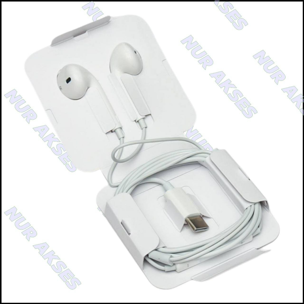 Наушники EarPods, проводные, для iPhone 15/15 Pro/15 Pro Max/16/16 Pro/16 Pro Max — фото 1