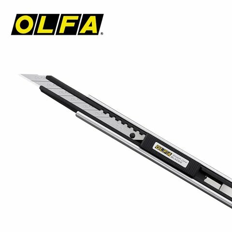 LTD-05 Нож OLFA для графических работ. корпус из стали. 9мм