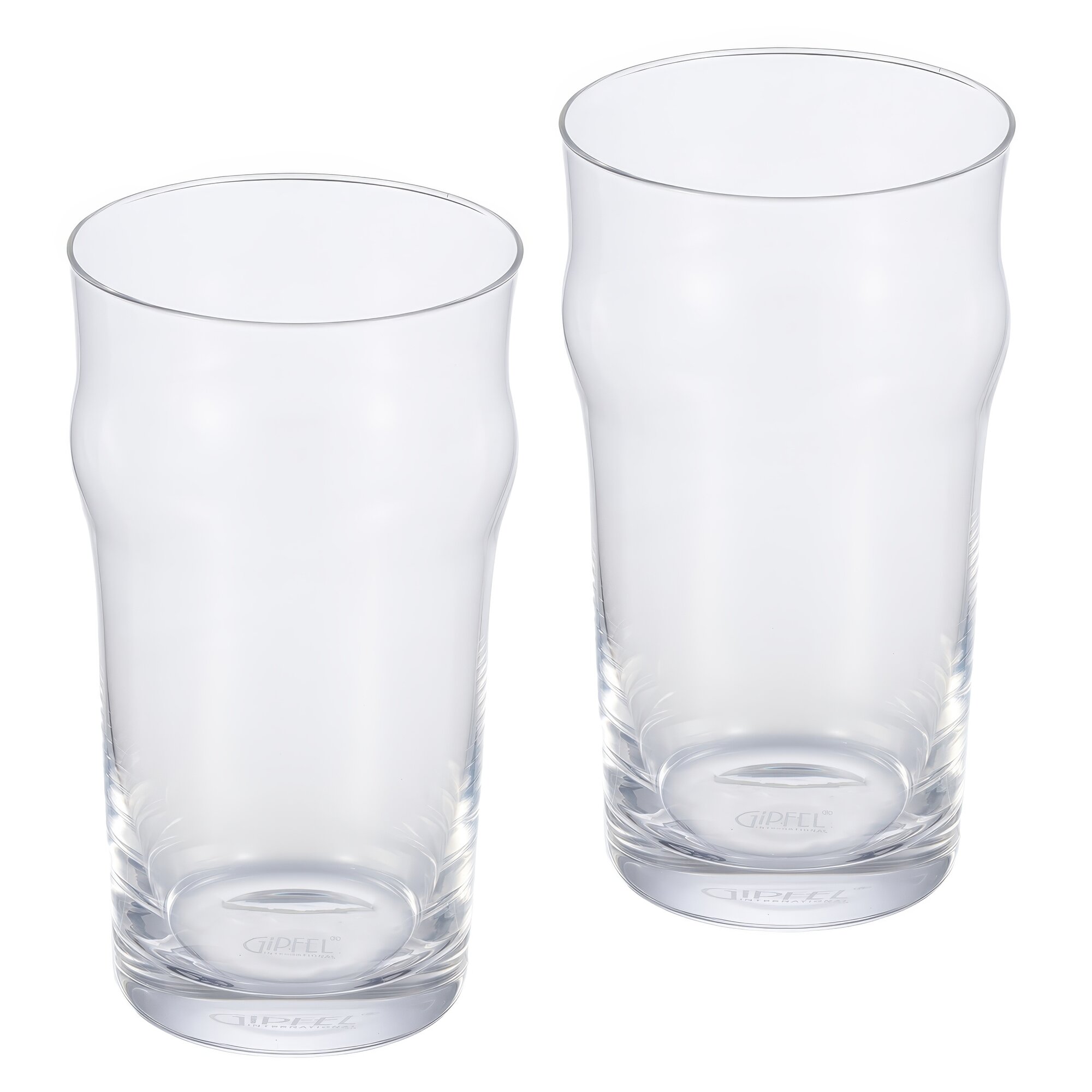 Набор из 2 бокалов для пива Gipfel Heinrich 52510 600 мл стекло прозрачный