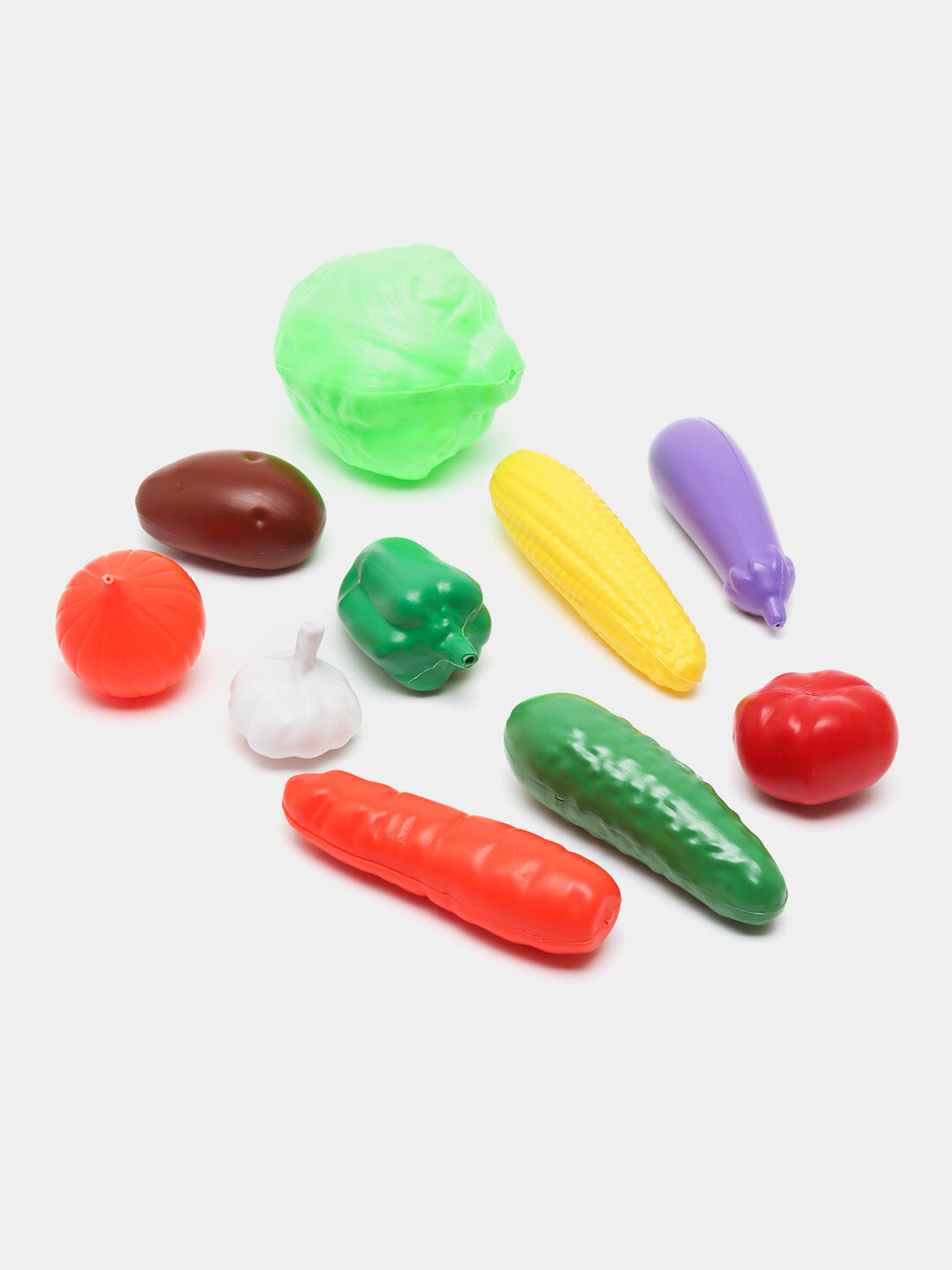 Игрушки для детей "Овощи" мягкие и яркие цвета