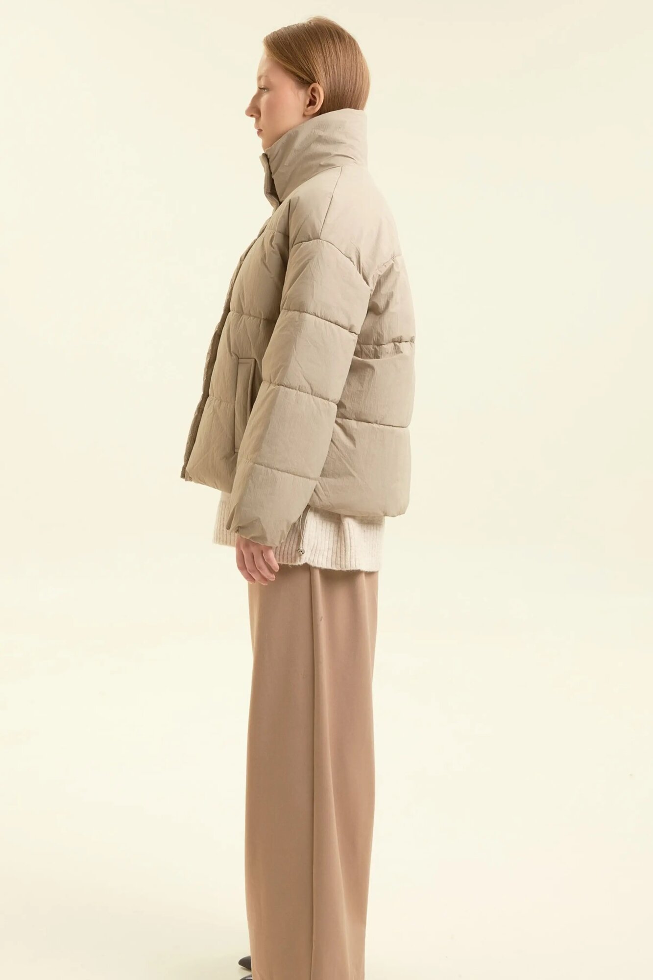 Куртка Selfie, размер XS, бежевый — фото 1