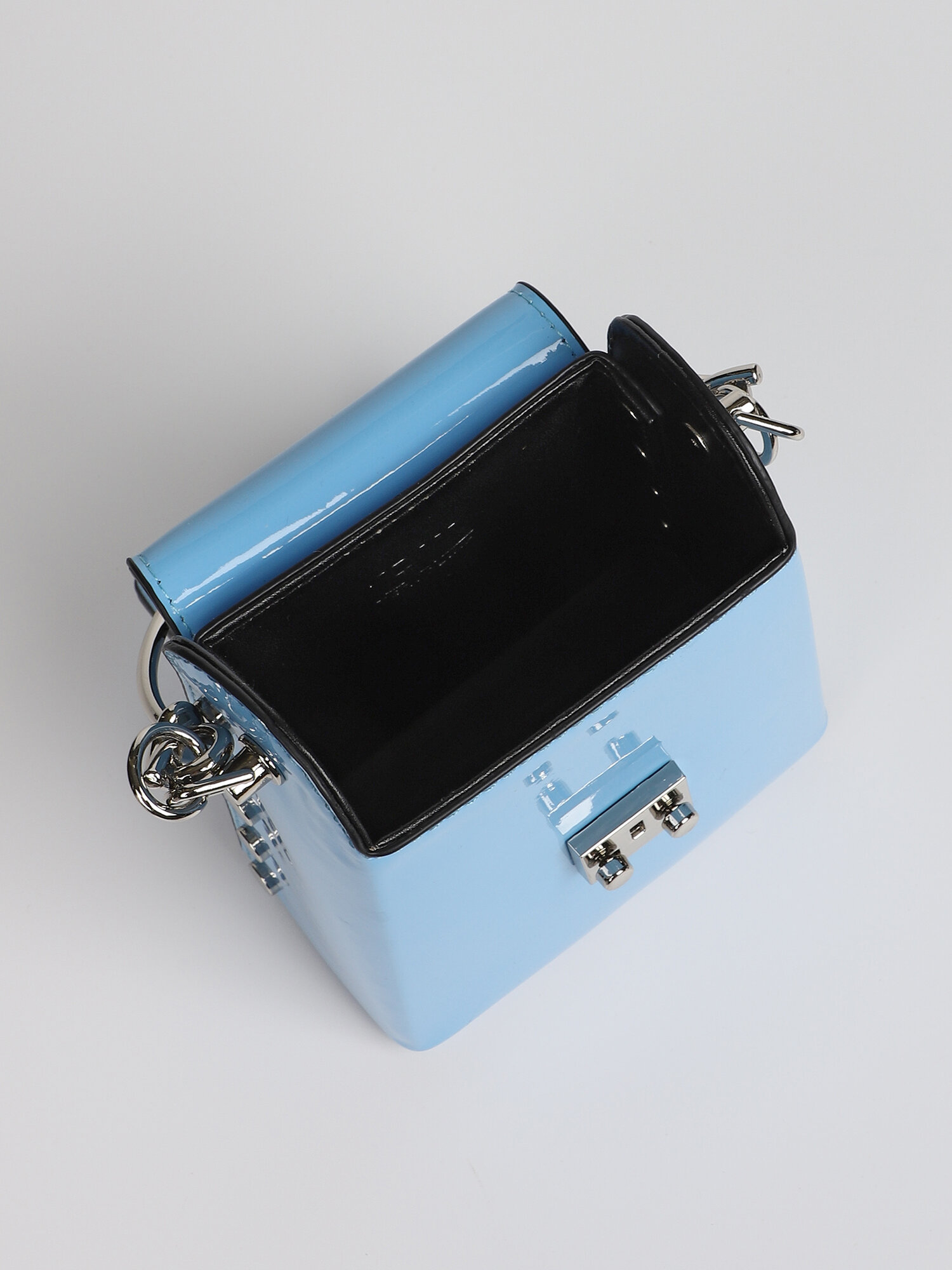 Сумка кросс-боди TERVOLINA, фактура гладкая, синий — фото 1