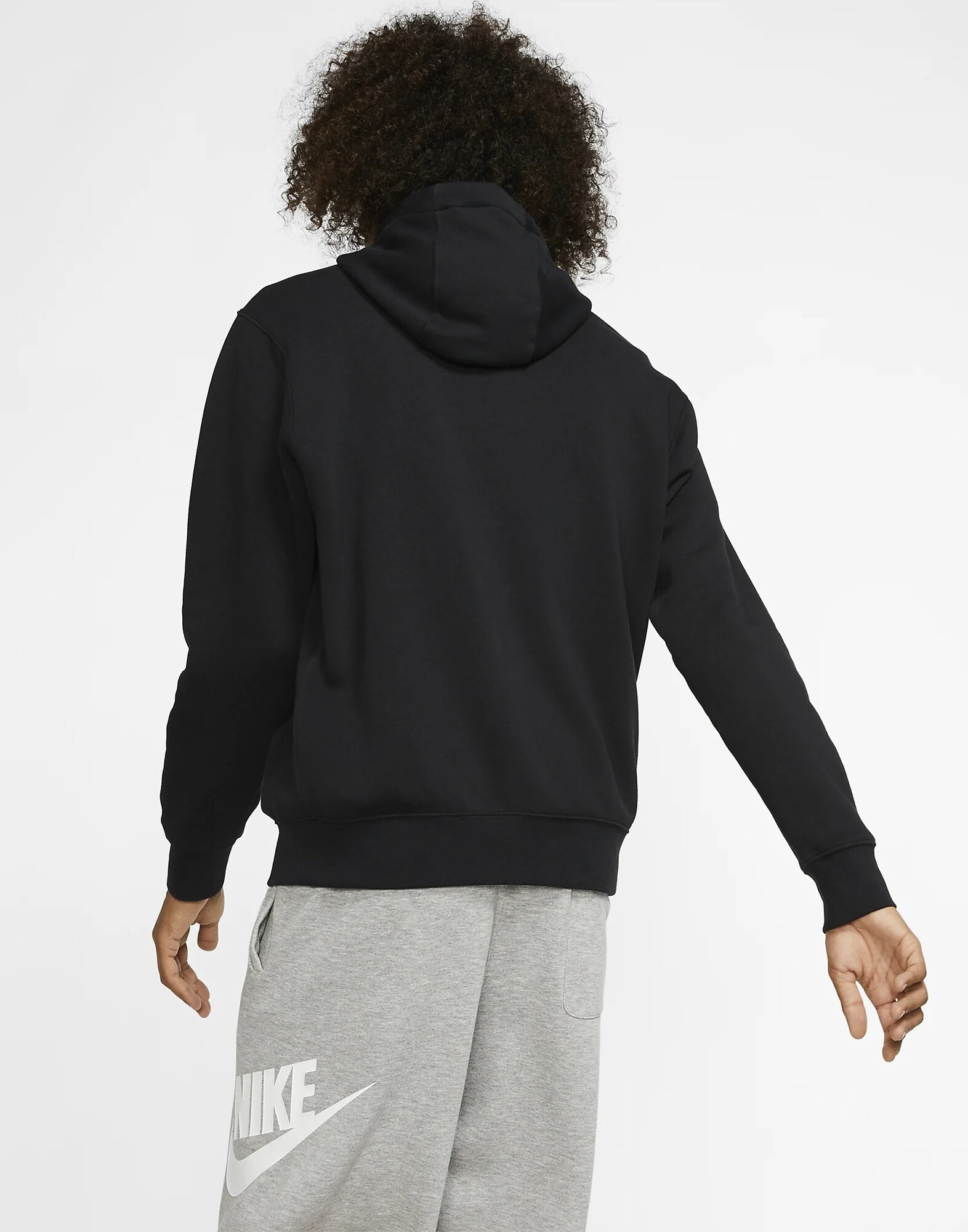 Толстовка спортивная NIKE Club, размер XL INT, , черный — фото 1