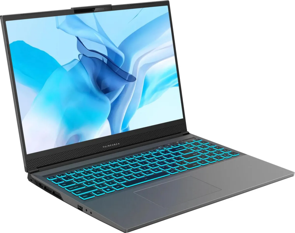 Ноутбук MAIBENBEN X-Treme Typhoon X16A-R77445 16" IPS, Ryzen 7, 16GB, 512GB, RTX 4050, Linux, grey (X16A-R77445FFSLGRE0) — фото 1