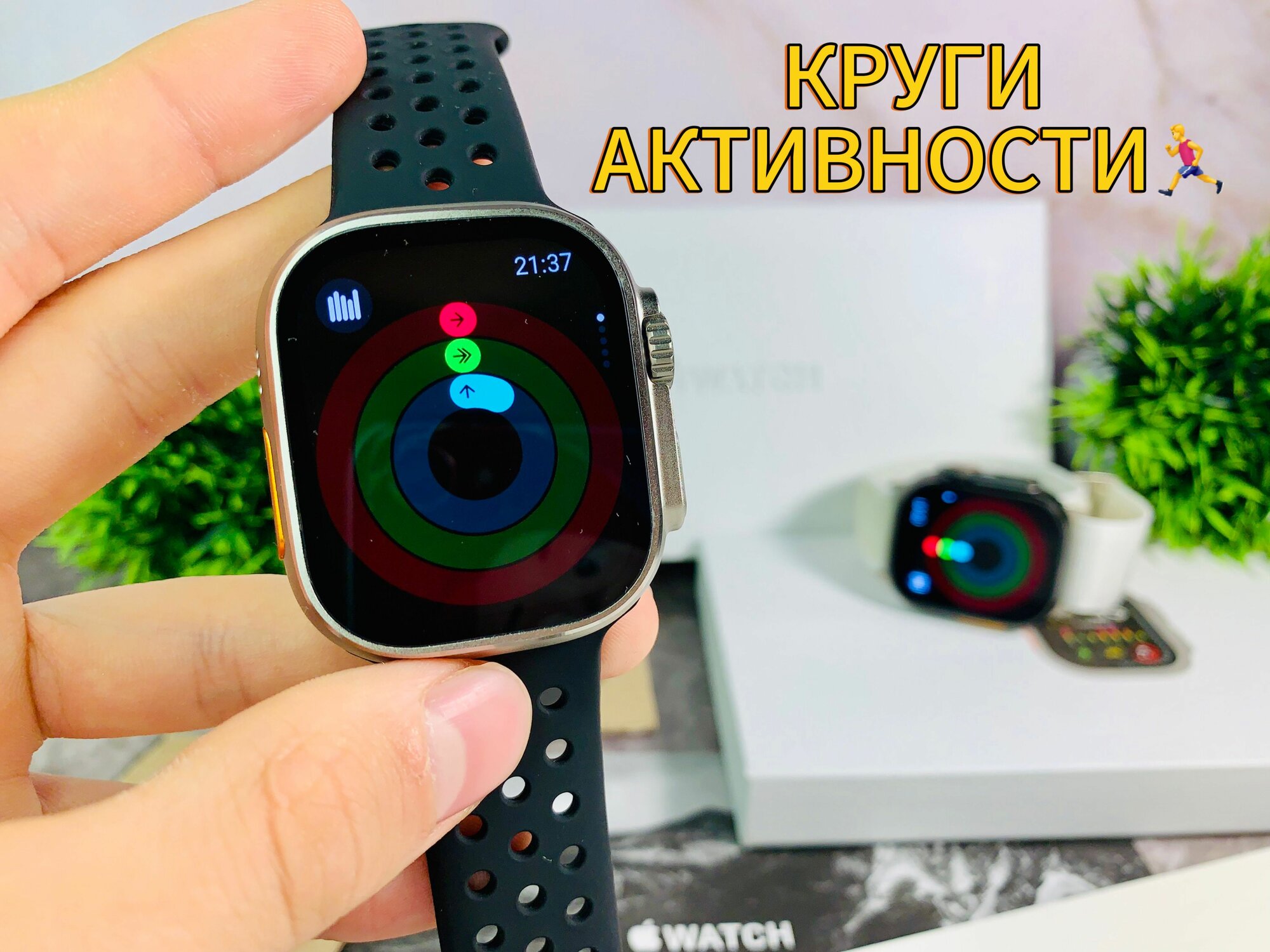 Смарт часы Watch Ultra 3 (49м) со встроенным TIK TOK — фото 1