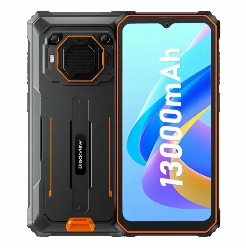 Противоударный смартфон Blackview BV6200 Pro 6/128 ГБ, 2 nano SIM, оранжевый — фото 1