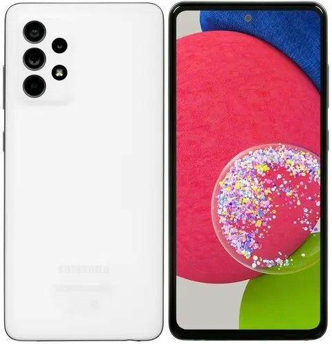 Смартфон Samsung A52S 5G 6.5" 2400x1080 Super AMOLED, Qualcomm Snapdragon 778G, 8Gb, 256Gb, белый (SM-A528BZWIMEB)