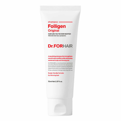 Шампунь «Фоллиген» с действием против всех видов выпадения волос Dr. For Hair Shampoo, 500 мл