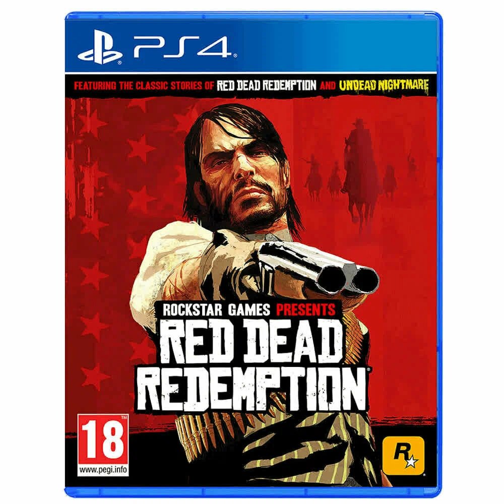 Игра на диске Игра Red Dead Redemption для PS 4 (русские субтитры)