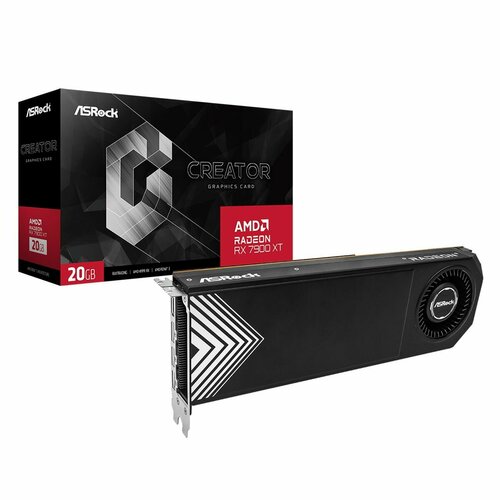 Видеокарта ASRock RX7900XT CREATOR 20GB GDDR6 320bit 3xDP HDMI BLOWER RTL 97985₽