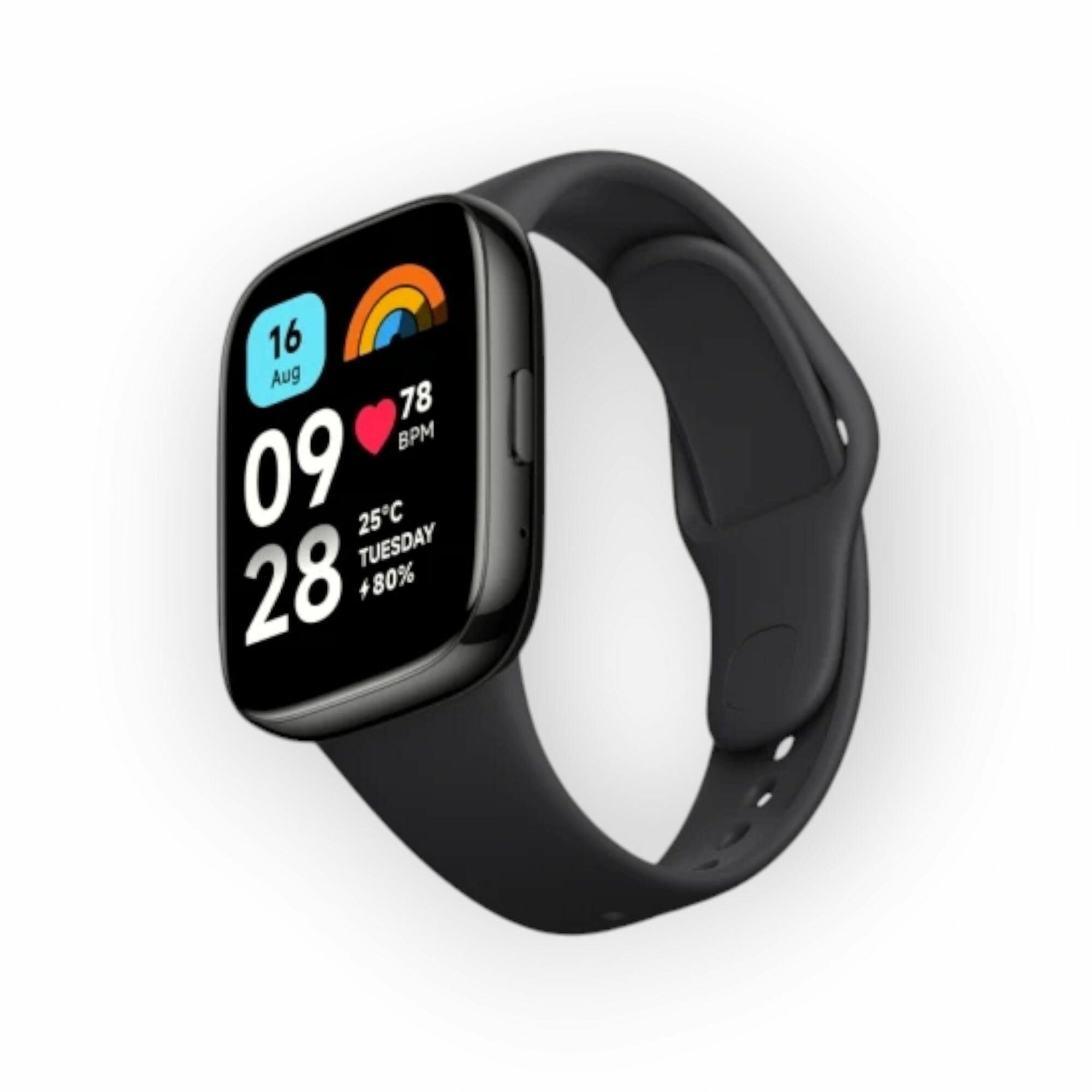 Смарт-часы Redmi Watch 3 Active, Поддержка звонков, Черный цвет — фото 1