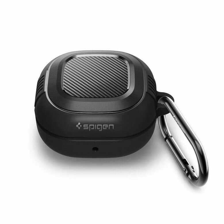Чехол Spigen Rugged Armor для Galaxy Buds Live/FE/Pro 2 черный