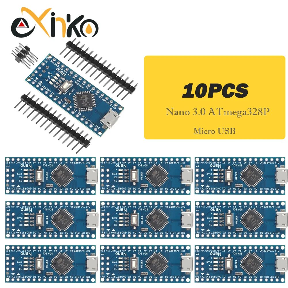 Arduino Nano 3.0 с контроллером CH340