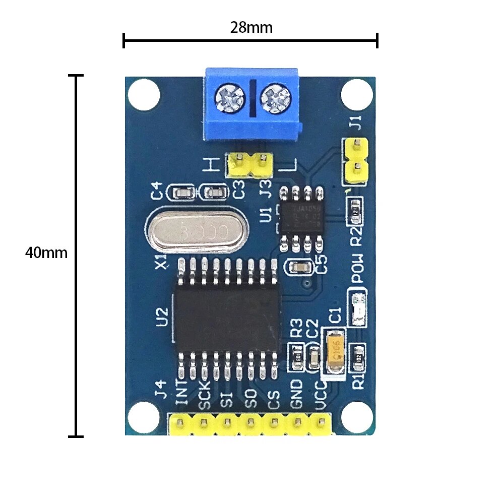 Модуль драйвера CAN шины MCP2515 BMHM MCP2515 Module