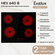 Электрическая варочная панель Evelux HEV 640
