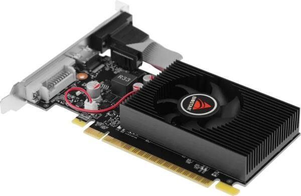 Biostar PCI-E GT730-2GB D3 LP (GF108) NVIDIA GeForce GT 730 2Gb 128bit GDDR3 700/1333 DVIx1 HDMIx1 CRTx1 HDCP Ret low profile