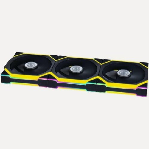 Изображение товара Вентиляторы для корпуса Lian LI UNI FAN SL WIRELESS 120 Black 3шт (G99.12SL1W3B. R0)
