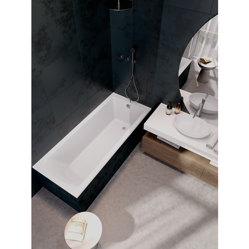 Ванна из литьевого мрамора Massimo Avanti LARA Глянцевая 170х70(в комплекте ножки)